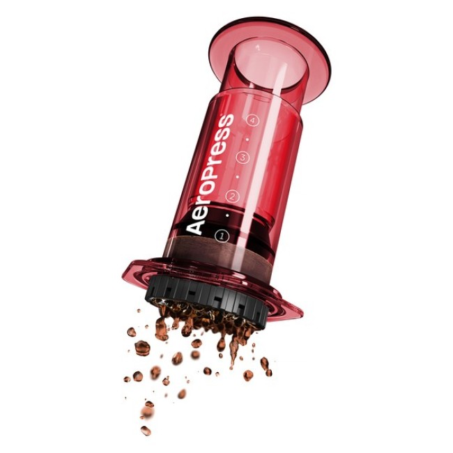 AeroPress - Clear Red Coffee Maker - Editie Limitata