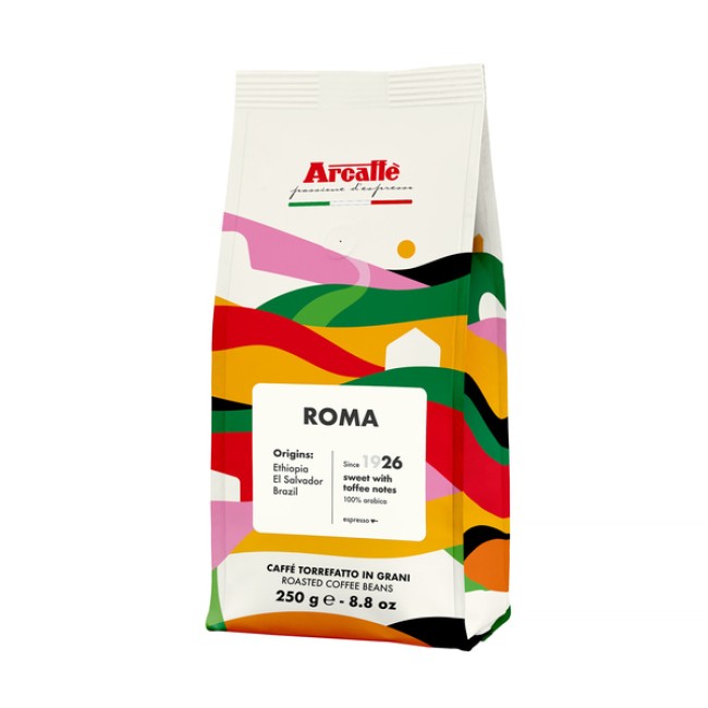 Arcaffe Roma 250g - cafea boabe - Cafea boabe / Cafea de specialitate