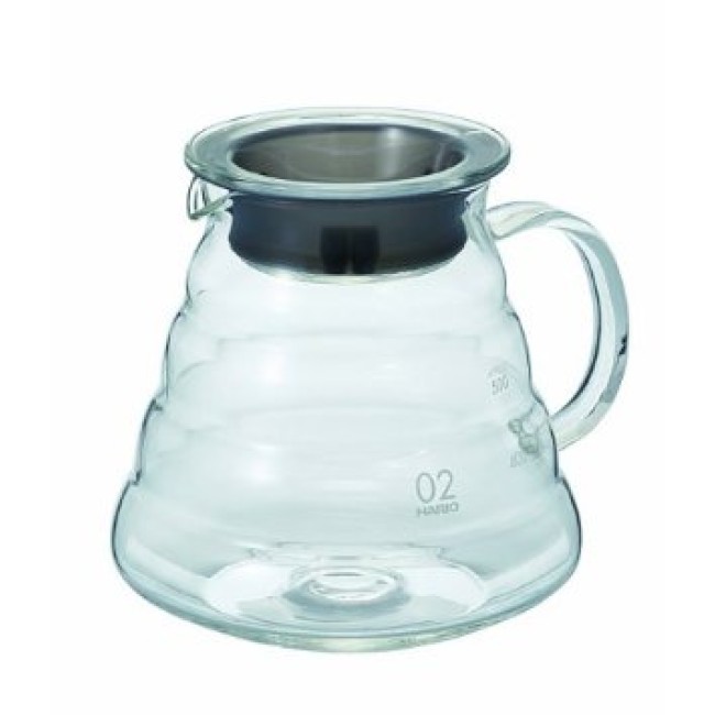 HARIO V60 Range Server 600ml Clear - Servire Cafea ( Coffee Server and Glass )