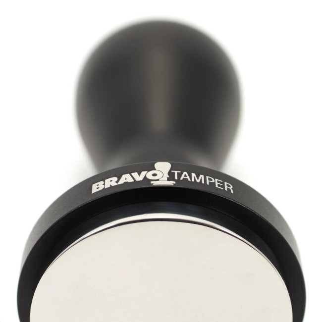 Bravo Tamper - 53.4mm - Maner metal - Black Matte