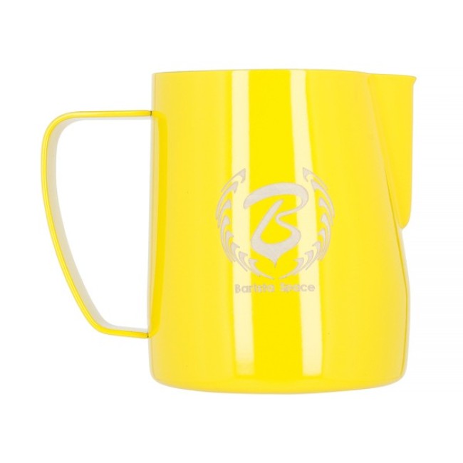 Barista Space - 350 ml Teflon Yellow Milk Jug