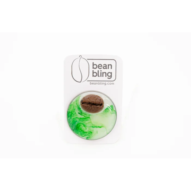 BeanBling - Pin Bean&Green