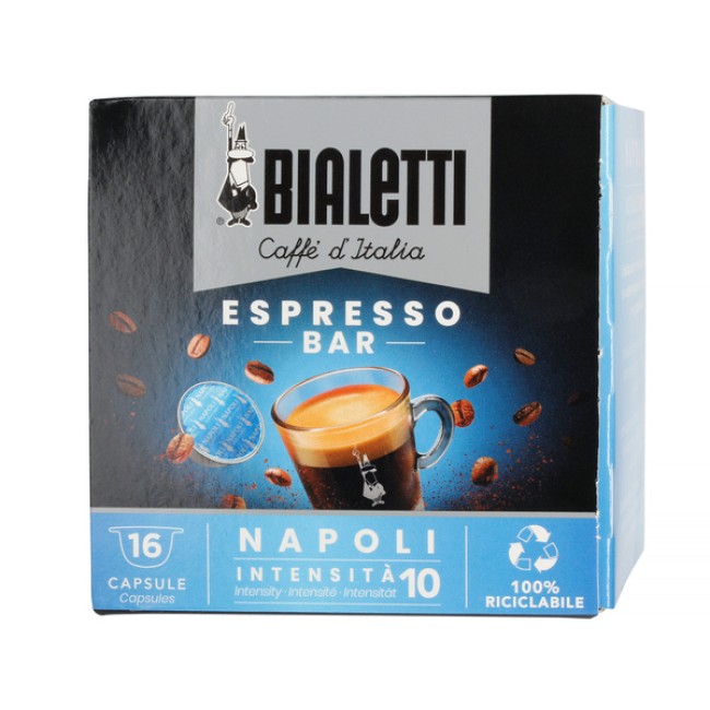 Bialetti - Napoli - 16 Capsules - Capsule Cafea
