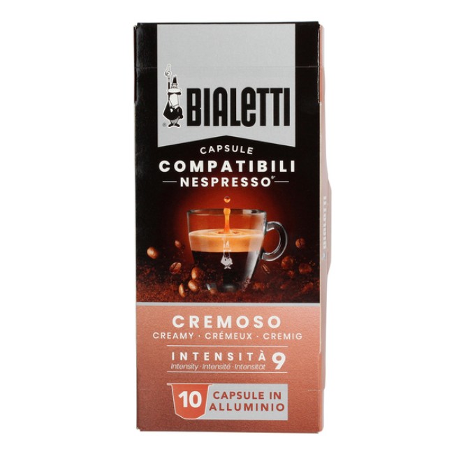 Bialetti - Nespresso Cremoso - 10 Capsules - Capsule Cafea