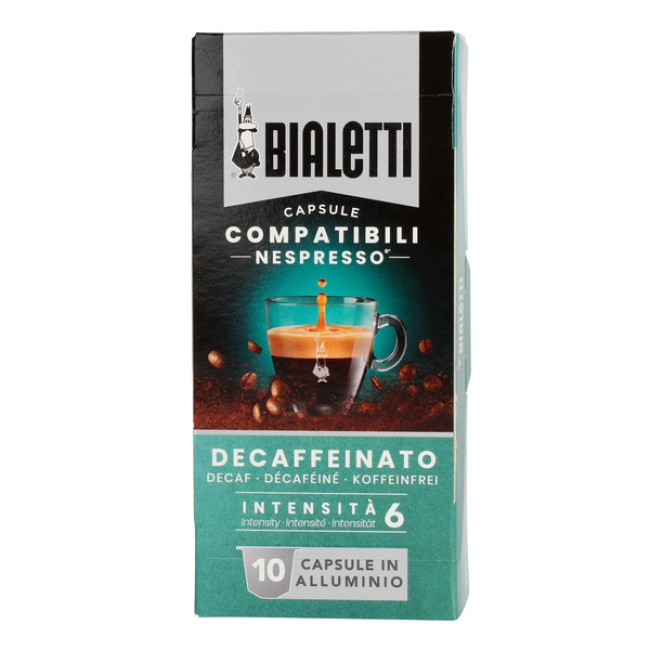 Bialetti - Nespresso Decaf - 10 Capsules - Capsule Cafea