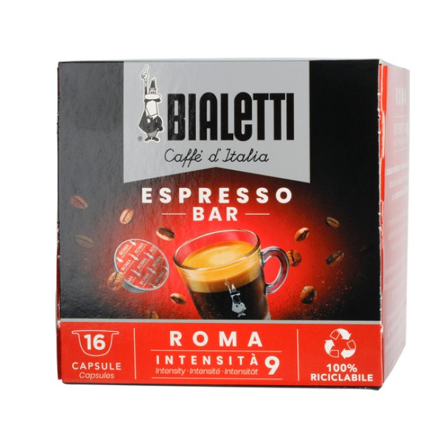 Bialetti - Roma - 16 Capsules - Capsule Cafea