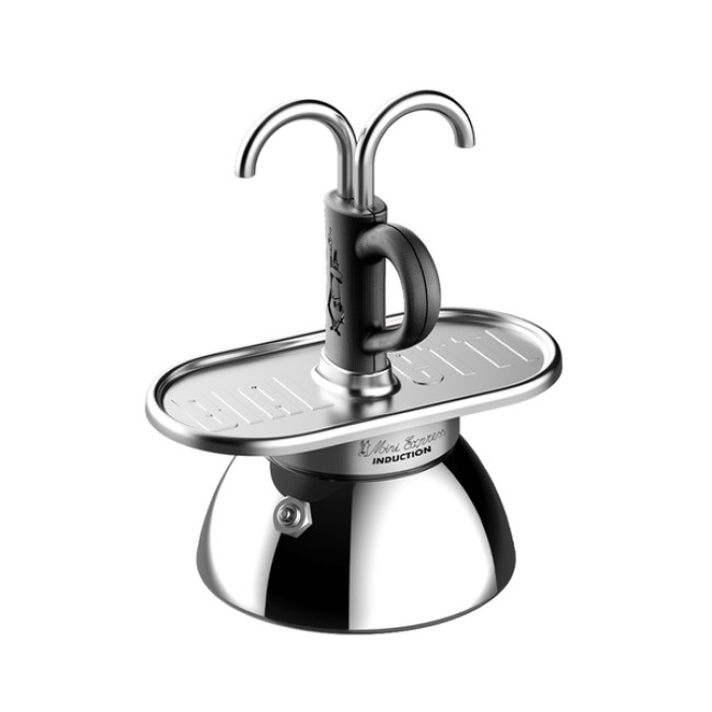 Bialetti - Set Mini Express Induction 2tz Black + 2 Cups