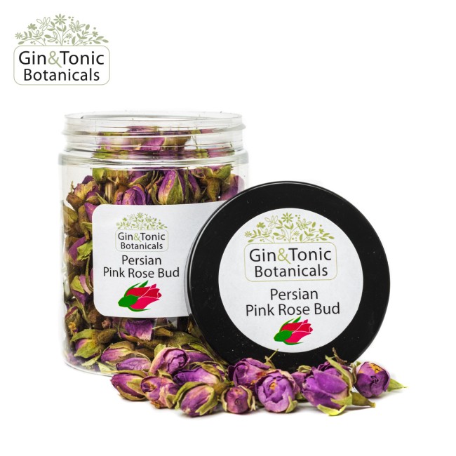 Persian Pink Rose Bud - 40g - Gin&Tonic Botanicals - Pachete - MEDIUM -