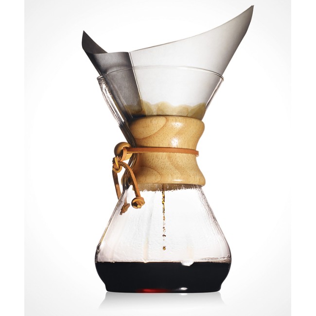 CHEMEX - Carafa cafea -  1.2L 8 cup + GRATUIT: Coffee freshly roasted by BCR (1 punga) - CHEMEX