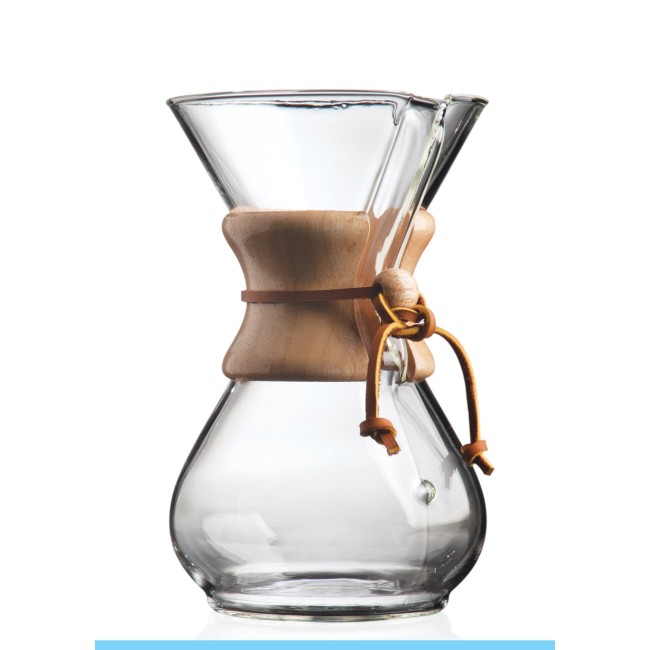 CHEMEX - Carafa cafea -  1.2L 8 cup + GRATUIT: Coffee freshly roasted by BCR (1 punga) - CHEMEX