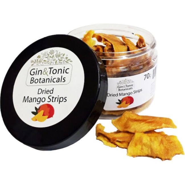 Dried Mango Strips - 70g - Gin&Tonic Botanicals