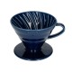 Hario V60-02 Ceramic Coffee Dripper Indigo Blue - Hario
