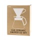 Hario V60 Dripper & Pot White + GRATUIT: Coffee freshly roasted by BCR (1 punga) - V60 Brew Kits