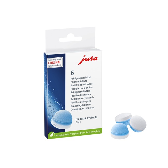 Pastile de curatare (set de 6 pastile) - Produse Intretinere Originale - JURA