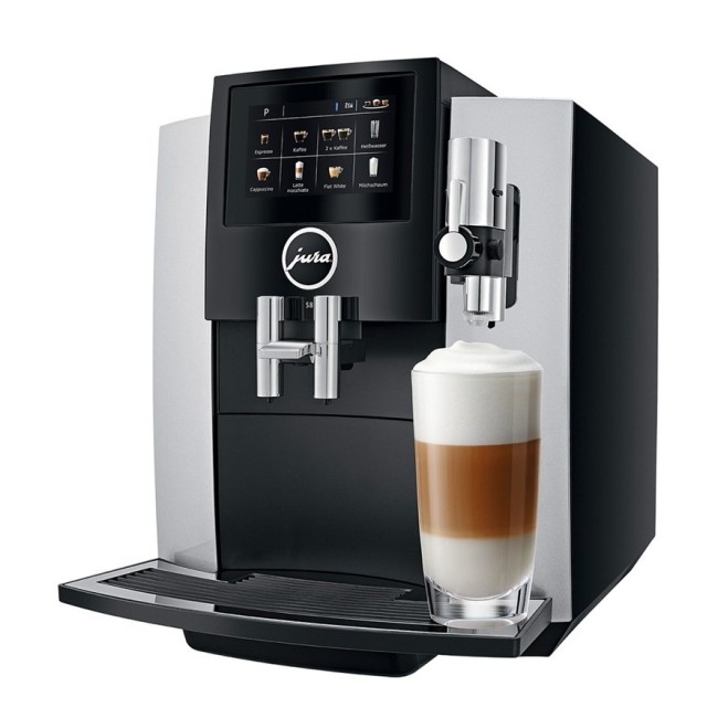 Jura - S8 - Moonlight Silver + 1Kg Cafea Barshaker Coffee Roasters GRATUIT! - Automate JURA