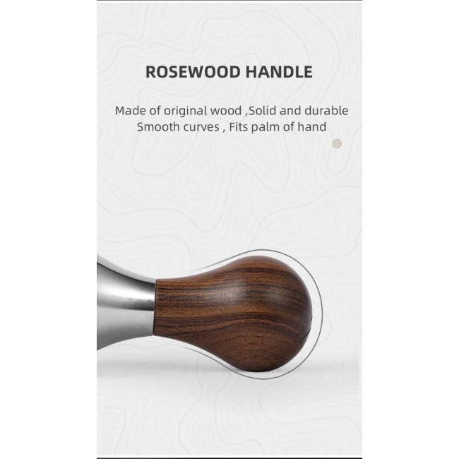 MHW-3BOMBER - Tamper - 58.35mm - Sunny Doll Rosewood - Flat