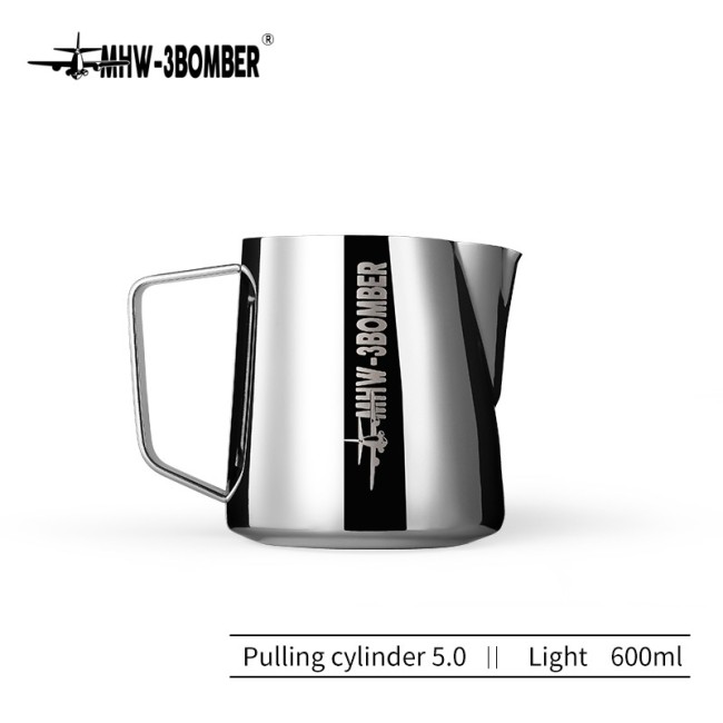 MHW-3BOMBER - Milk pitcher 5.0 - Glossy Silver - 600ml