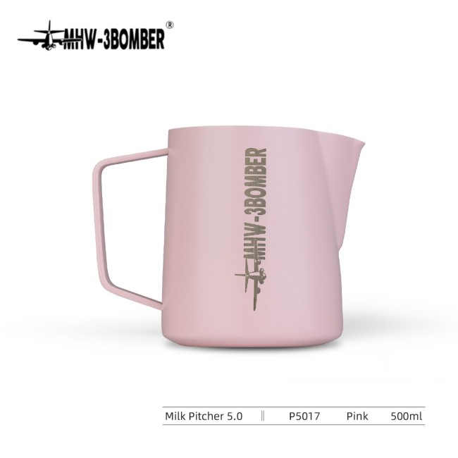 MHW-3BOMBER - Milk pitcher 5.0 - Sakura Pink - 500ml
