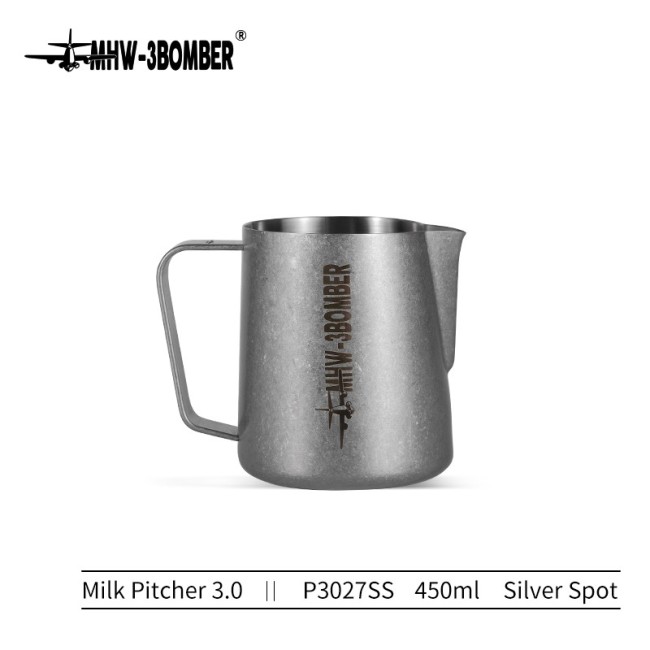 MHW-3BOMBER - Milk pitcher 3.0 - Silver Spot - 450ml