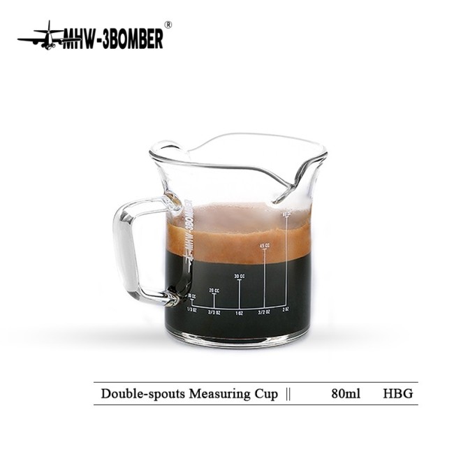 MHW-3BOMBER - Double Mouth Shot Glass - 60ml