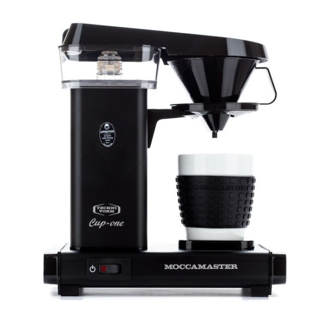 Moccamaster Cup-One Coffee Brewer - Matt Black - Cafetiere Moccamaster