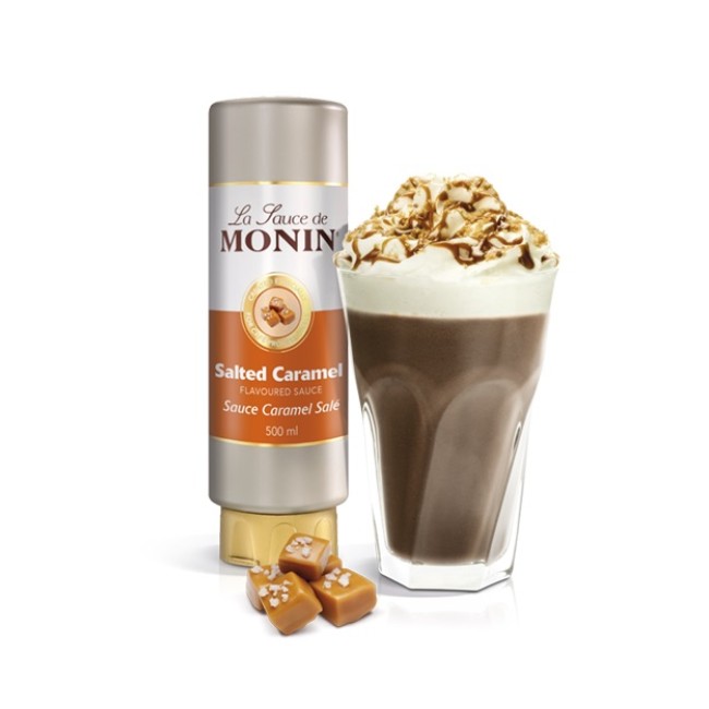 Monin Gourmet Sauces - Caramel Sarat - 0.5L - Monin Gourmet Sauces - Topping