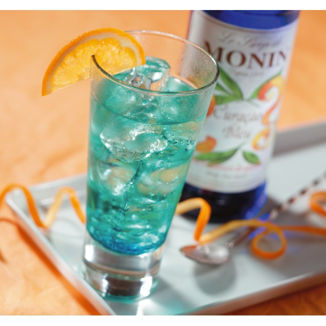 Sirop cocktail - Monin - Blue Curacao - 0.7L - Sirop Monin