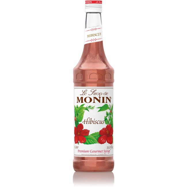 Sirop Monin - Hibiscus - Special Taste - 0.7L - Sirop Monin