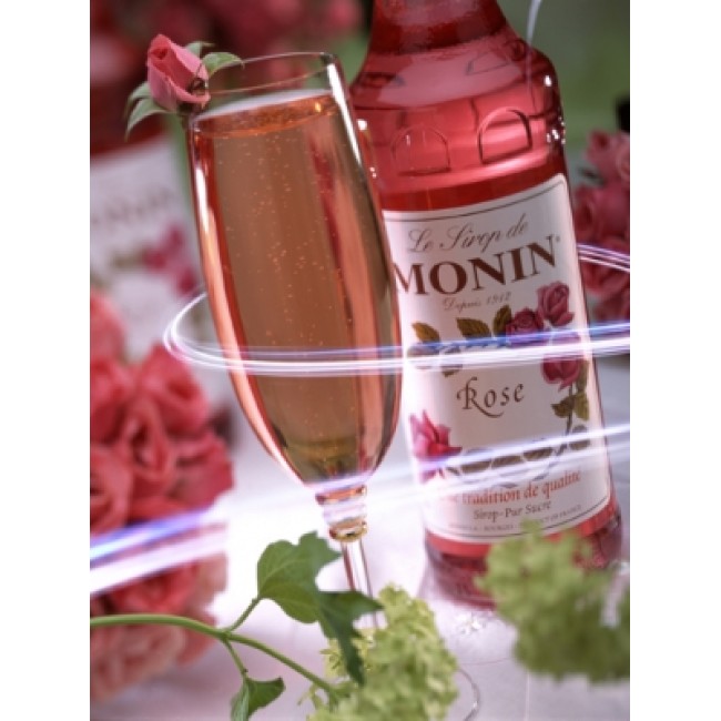 Sirop Monin - Rose - Special Taste - 0.7L - Sirop Monin