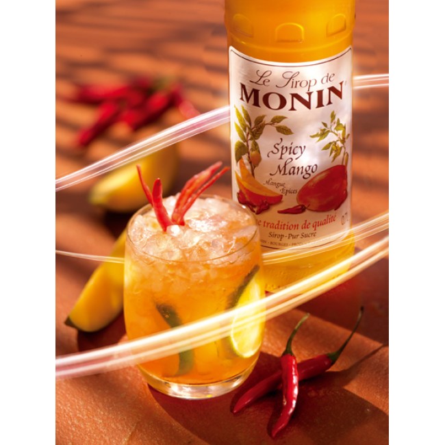 Sirop Monin - Spicy Mango - Special Taste - 0.7L - Sirop Monin