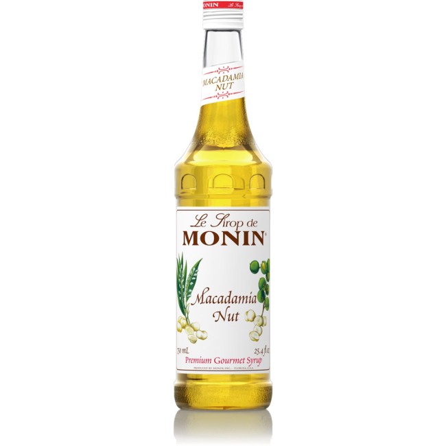 Sirop Monin pentru Cafea - Noix de Macadamia - 0.7L - Sirop Monin