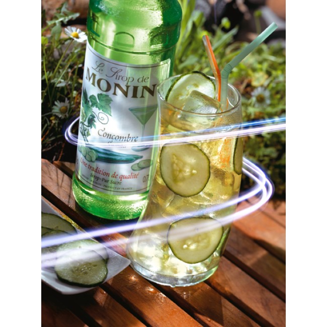 Sirop cocktail - Monin - Castraveti / Cucumber - 0.7L - Sirop Monin