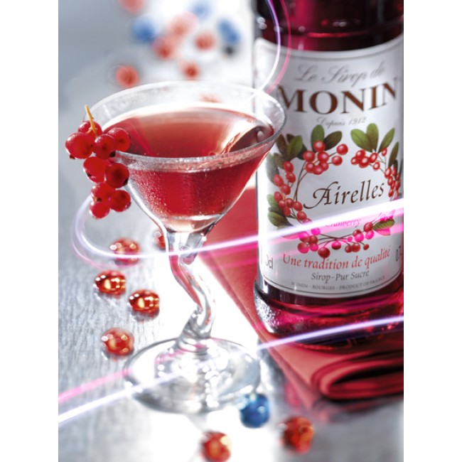 Sirop cocktail - Monin - Merisor - Airalles - Cranberry - 0.7L - Sirop Monin