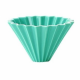 Origami Ceramic Dripper M Turqoise + GRATUIT: COFFEE FRESHLY ROASTED BY BCR (1 PUNGA) - ORIGAMI