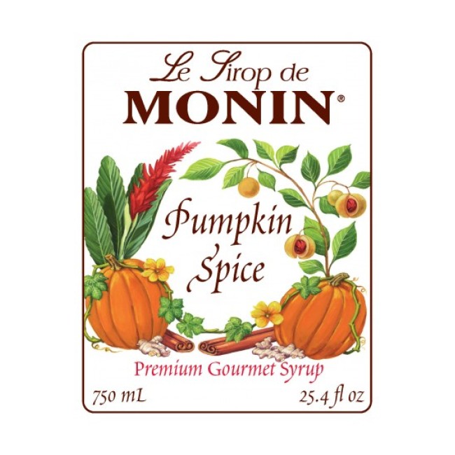 Sirop Monin - Dovleac / Spiced Pumpkin - Sirop Monin