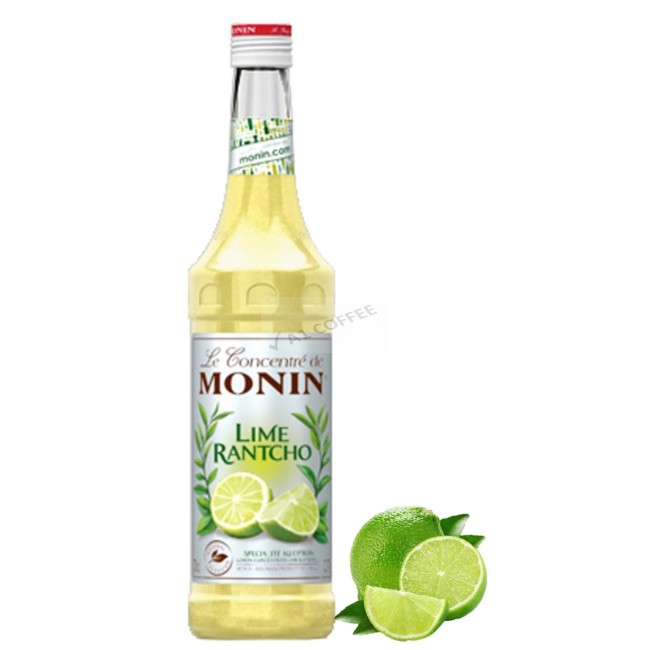 Sirop Monin - Lime Rantcho - 1L - Sirop Monin