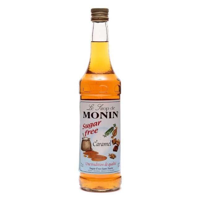 Sirop Monin Sugar Free - Caramel - 0,7L - Siropuri Monin Sugar Free - NOU -
