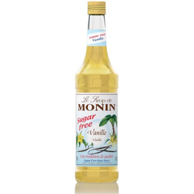 Sirop Monin Sugar Free - Vanilie - 0,7L - Siropuri Monin Sugar Free - NOU -