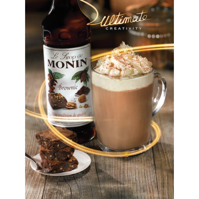 Sirop Monin pentru Cafea - Brownie 0.7L - Sirop Monin