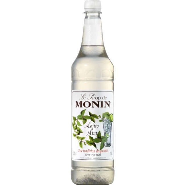 Sirop cocktail - Monin - Menta - Mojito - 1L - PET - Sirop Monin