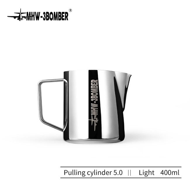MHW-3BOMBER - Milk pitcher 5.0 - Glossy Silver - 400ml