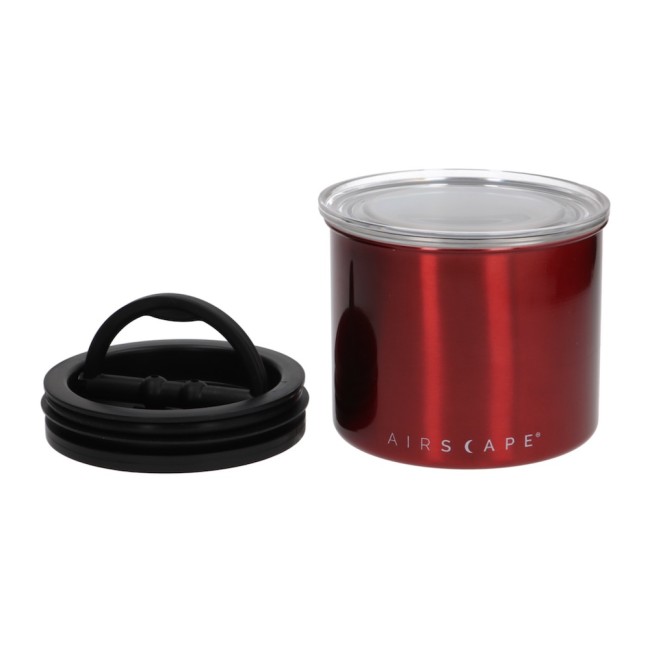 Airscape Red - 850ml - Vacuum Can / Recipient cu vidare cafea - Airscape® Airscape Red - 850ml - Vacuum Can / Recipient cu vidare cafea