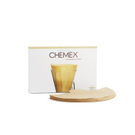Filtre de hartie Chemex - Round - 100buc - 3 CUPS - Natural