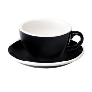 Loveramics Egg - Ceasca Cappuccino 200 ml - Black