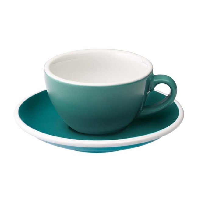 Loveramics Egg - Ceasca Flat White 150 ml - Teal - Flat White 150 ml - Loveramics Loveramics Egg - Ceasca Flat White 150 ml - Teal - Flat White 150 ml