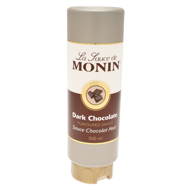 Monin Gourmet Sauces - Ciocolata amaruie - 0.5L Monin Gourmet Sauces - Ciocolata amaruie - 0.5L