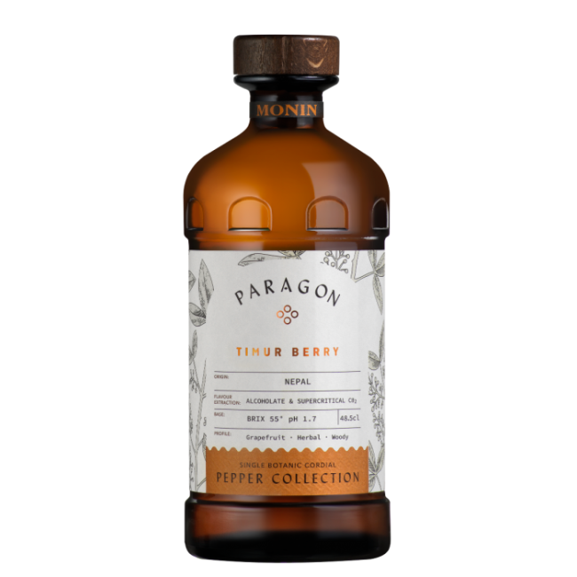 Paragon - Cordial de Fructe de Padure Timur - 0.48 L - Produse Monin - Monin Paragon - Cordial de Fructe de Padure Timur - 0.48 L - Produse Monin