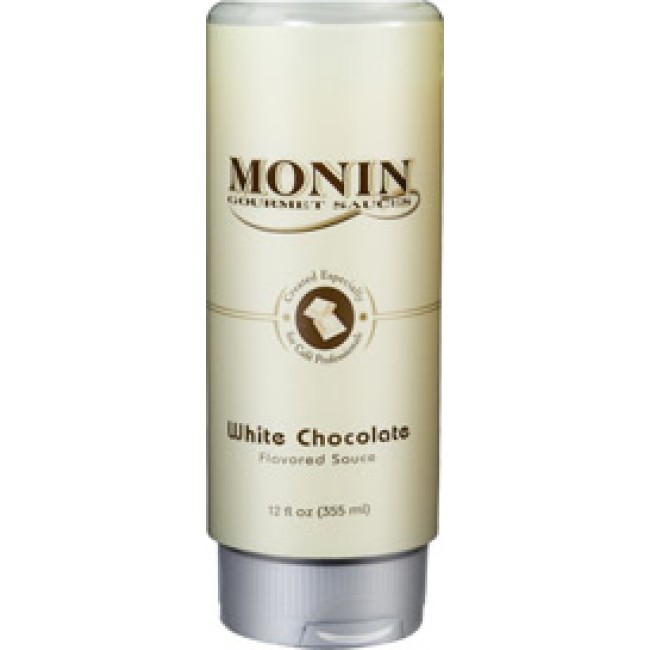Monin Gourmet Sauces - Ciocolata alba - White Chocolate - 0.5L - Monin Gourmet Sauces - Topping