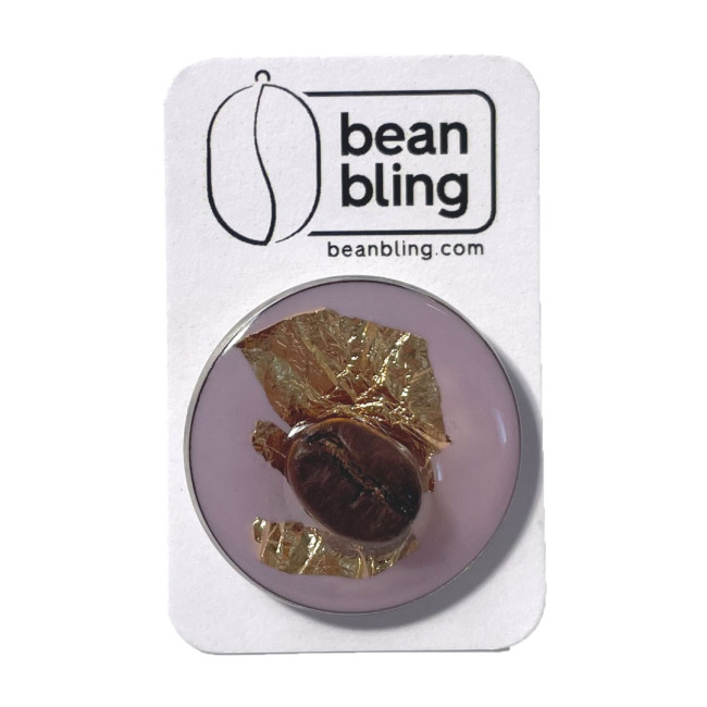 BeanBling - Pin Purple&Gold