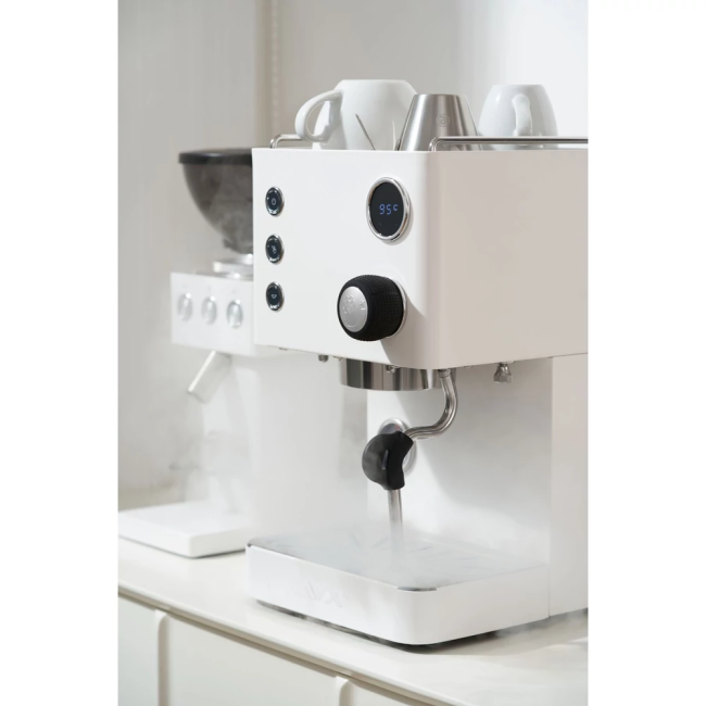 Espressor DB AVX DB1X 2025 cu OPV ( Turin Legato V2 / MiiCoffee Apex V2 ) - White Espressor DB AVX DB1X 2025 cu OPV ( Turin Legato V2 / MiiCoffee Apex V2 ) - White